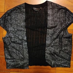 BCBG cropped shrug cardigan
